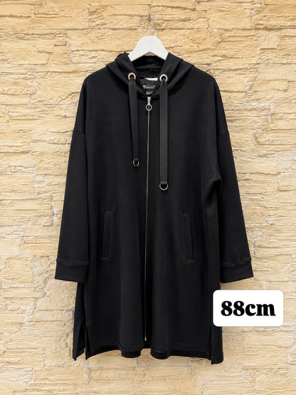 Casual Zipper Black Set