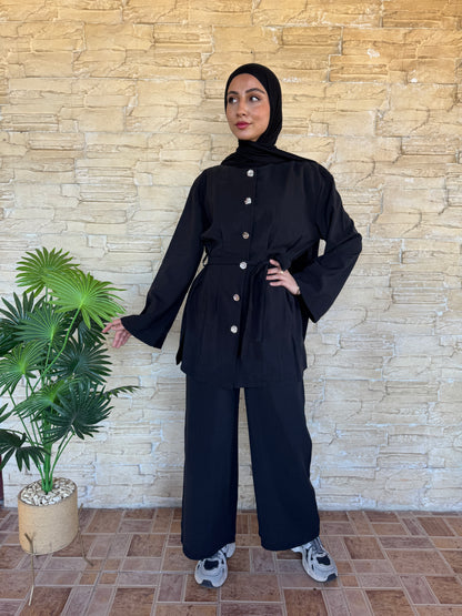 Shaped Black Set
