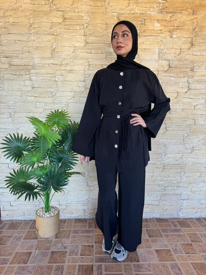 Shaped Black Set