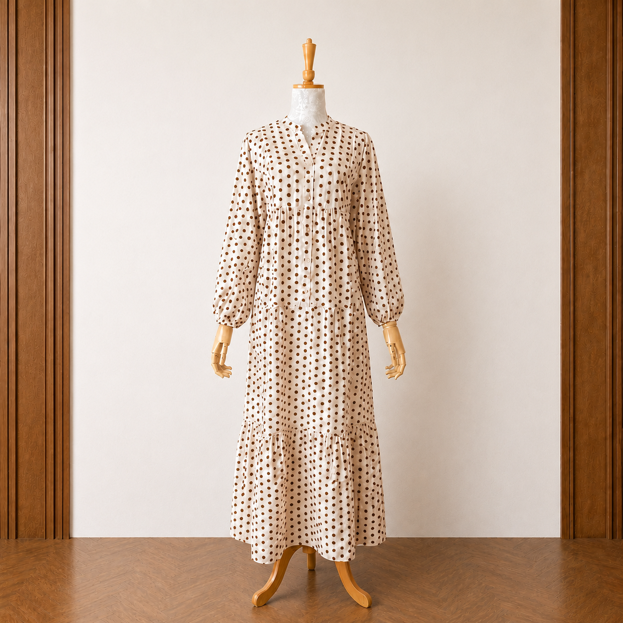 Polka Dots Summer Dress