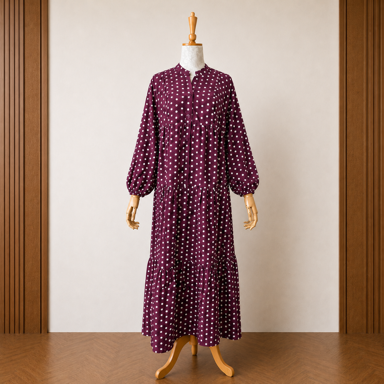 Polka Dots Summer Dress